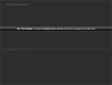 Tablet Screenshot of marilove.com